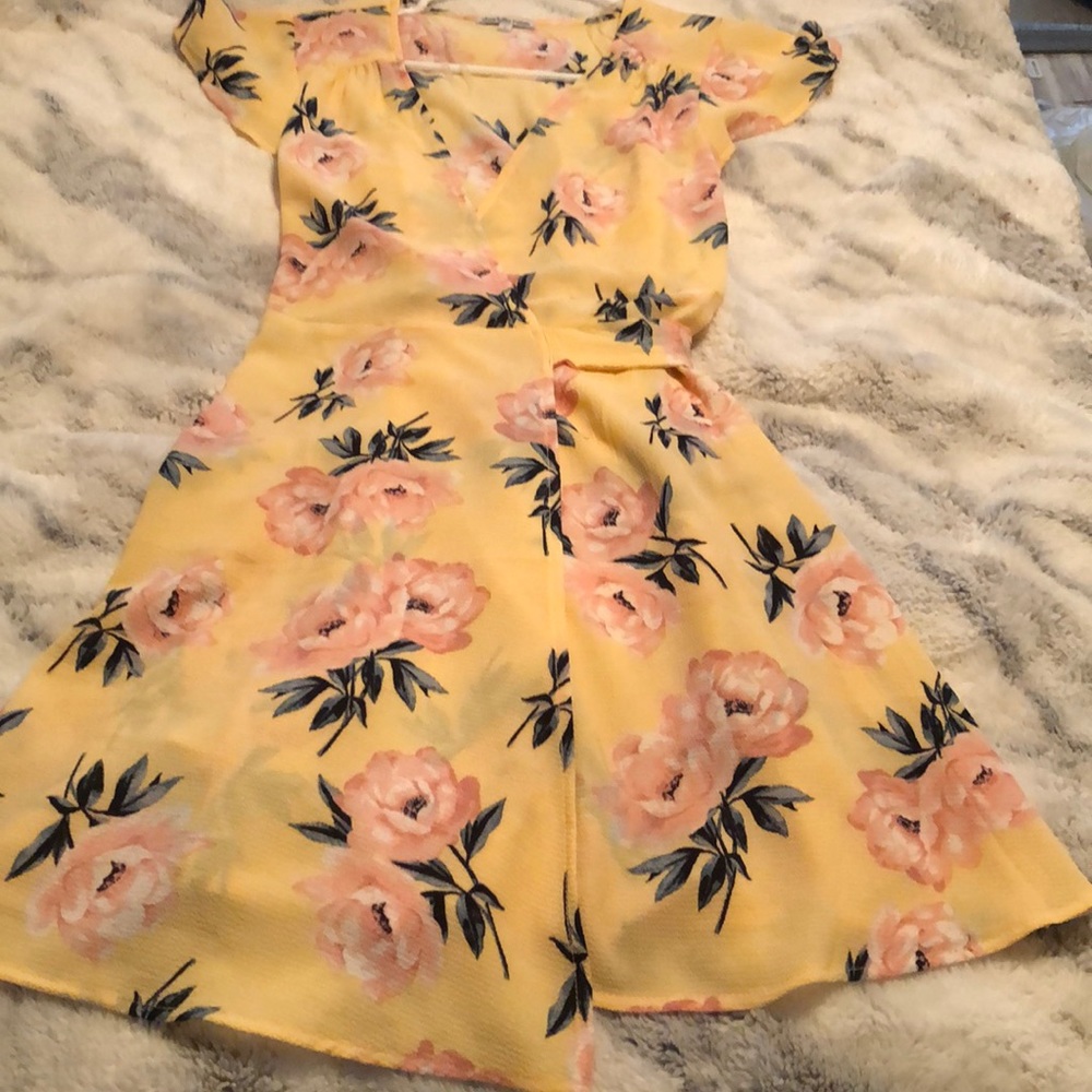 Mini floral dress